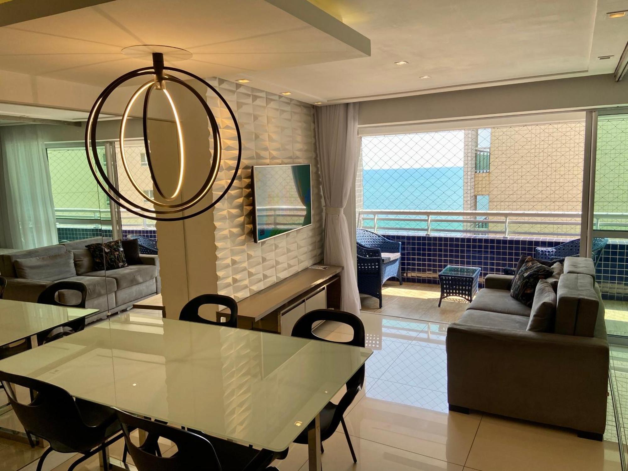 Apartamento Vista Mar Fortaleza  Bagian luar foto