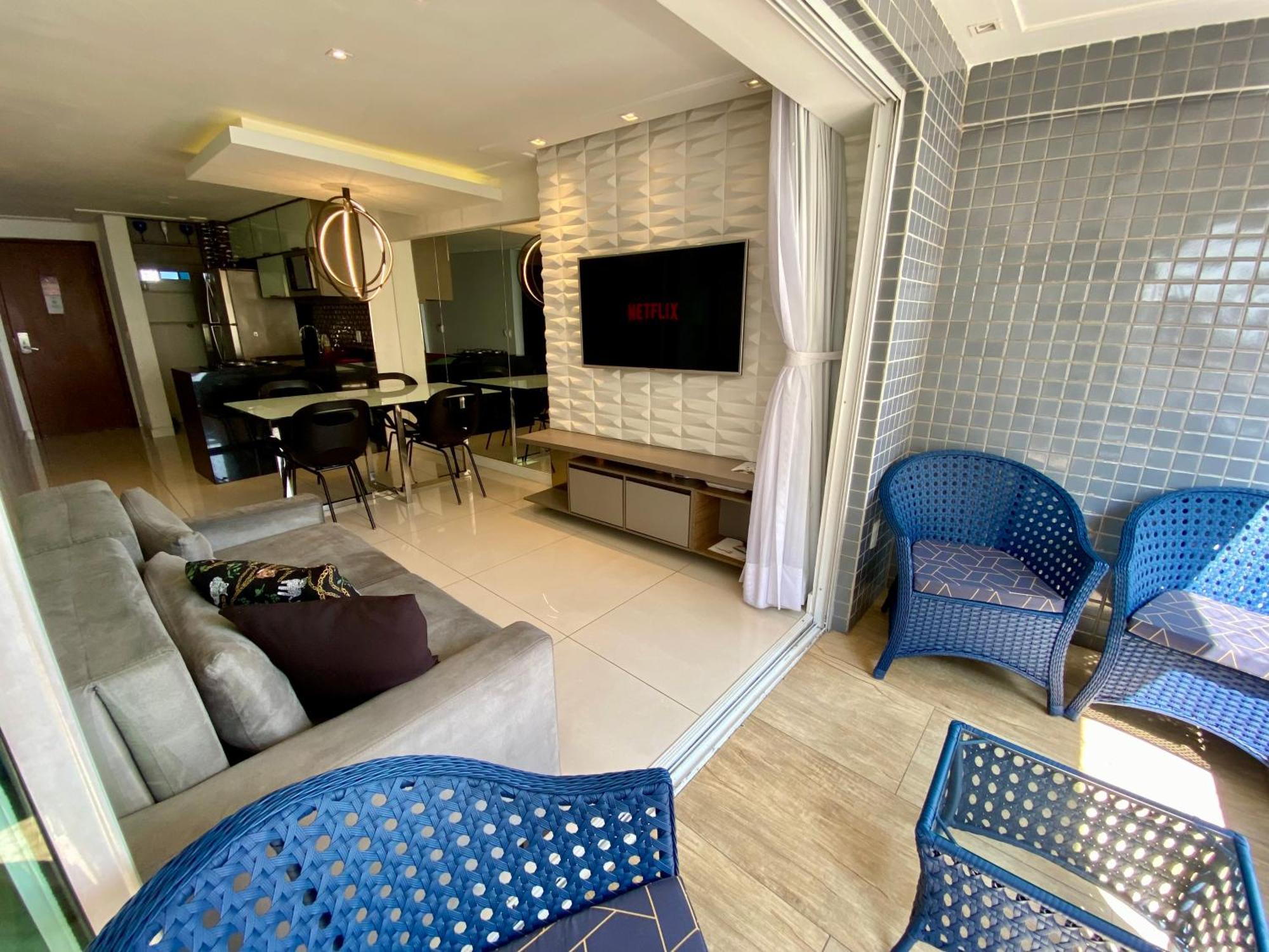 Apartamento Vista Mar Fortaleza  Bagian luar foto