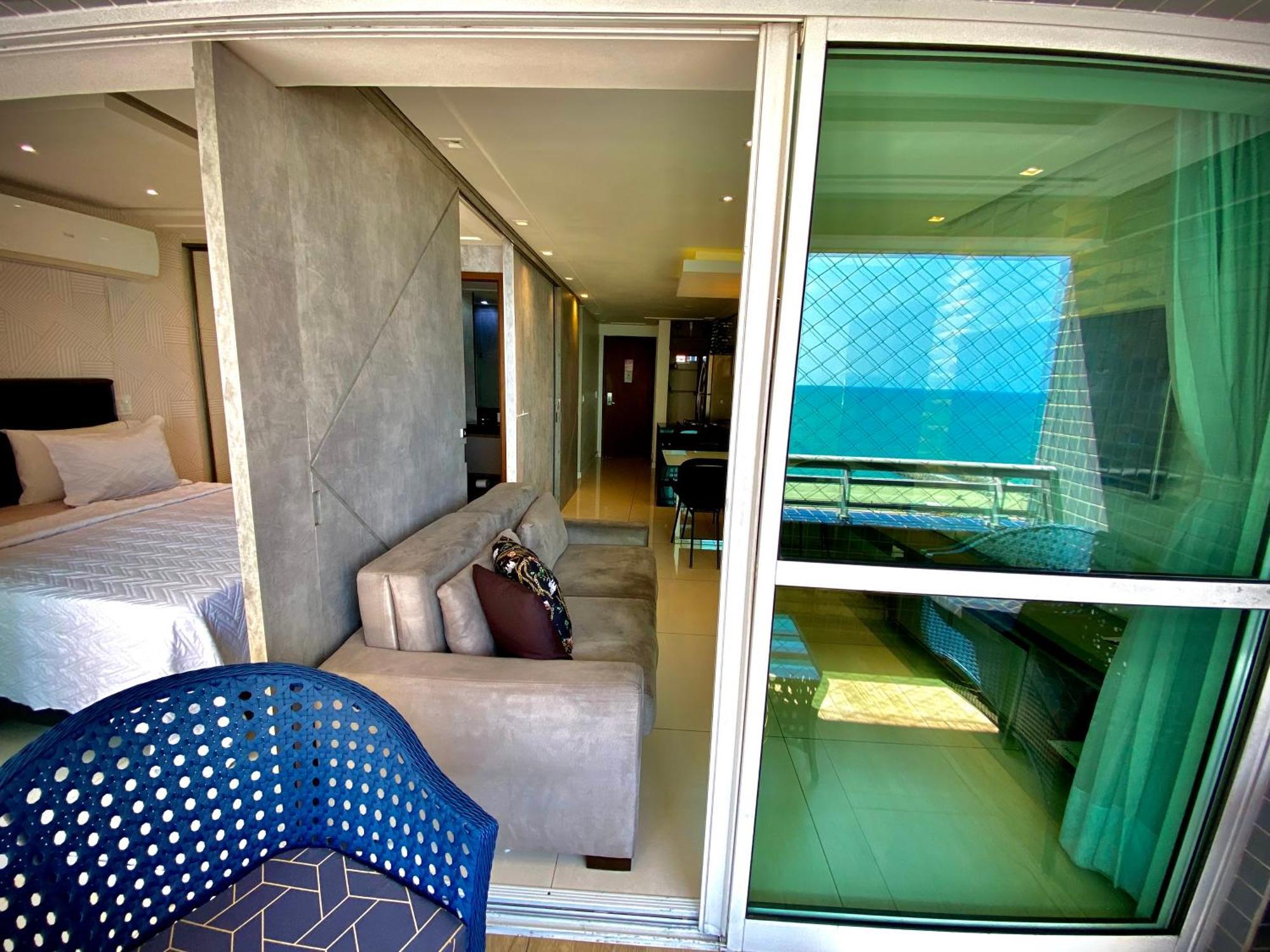 Apartamento Vista Mar Fortaleza  Bagian luar foto